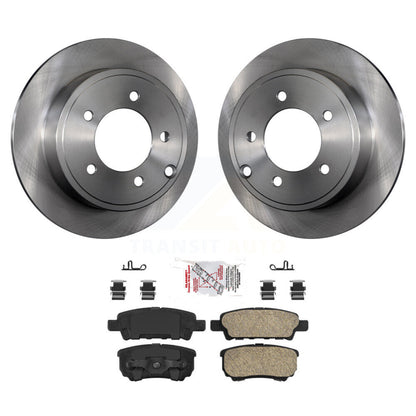 Rotors de frein arrière et Kit de plaquettes en céramique pour Jeep Mitsubishi Lancer Patriot Dodge 20