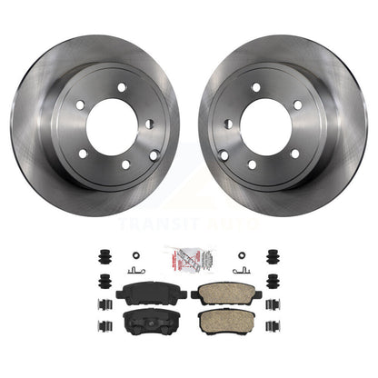 Rotors de frein arrière et Kit de plaquettes en céramique pour Jeep Mitsubishi Lancer Patriot Dodge 20