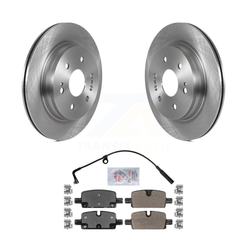 Kit de rotor de frein arrière et de plaquettes semi-métalliques pour GMC Chevrolet Silverado 1500 Sierr