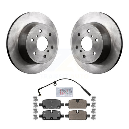Kit de rotors de frein à disque arrière et plaquettes semi-métalliques pour GMC Sierra 1500 K8A-10106