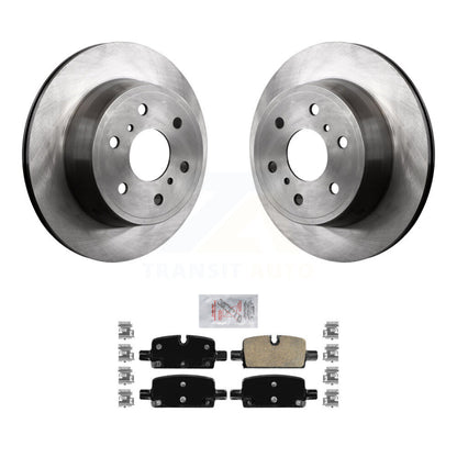 Kit de rotor de frein arrière et de plaquettes en céramique pour GMC Sierra 1500 avec stationnement manuel
