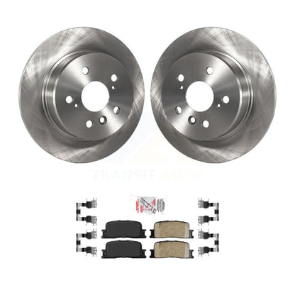 Kit de rotors de frein à disque arrière et plaquettes en céramique pour Toyota Highlander AWD 2001-2003