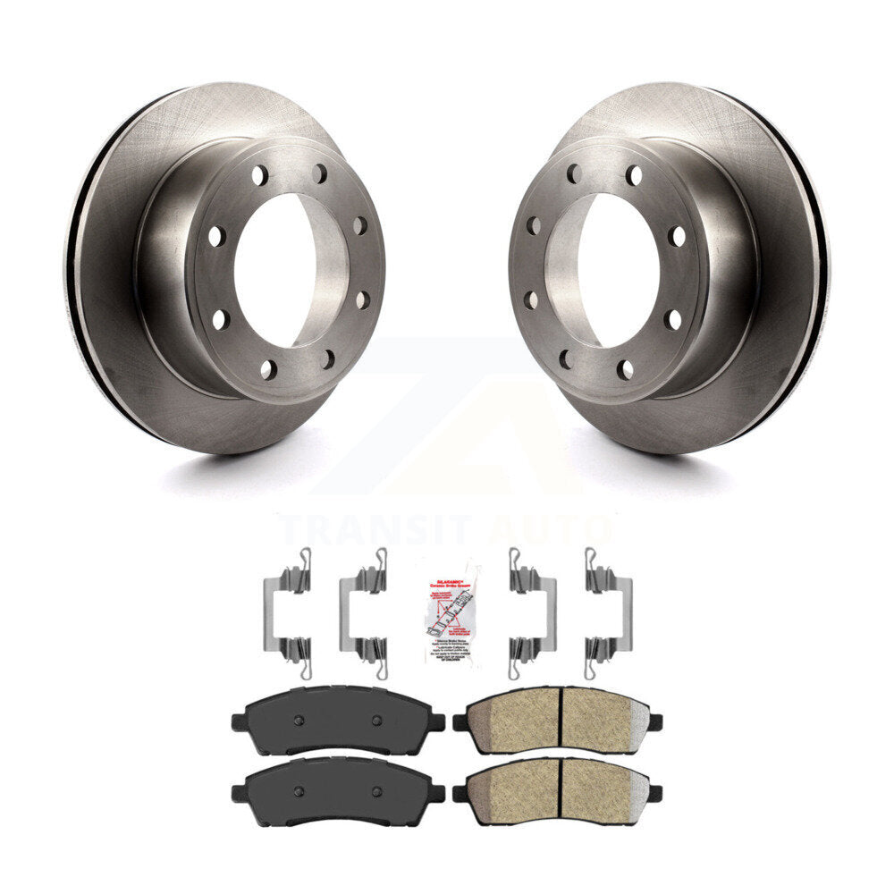 Kit de plaquettes semi-métalliques de Rotor de frein arrière, pour Ford F-350 Super Duty F-250 Excursio