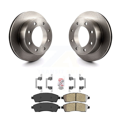 Kit de plaquettes semi-métalliques de Rotor de frein arrière, pour Ford F-350 Super Duty F-250 Excursio