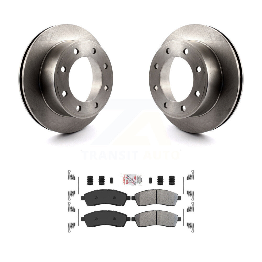 Kit de plaquettes semi-métalliques de Rotor de frein arrière, pour Ford F-350 Super Duty F-250 Excursio