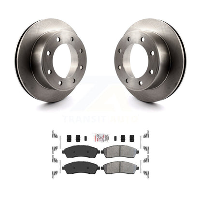 Kit de plaquettes semi-métalliques de Rotor de frein arrière, pour Ford F-350 Super Duty F-250 Excursio