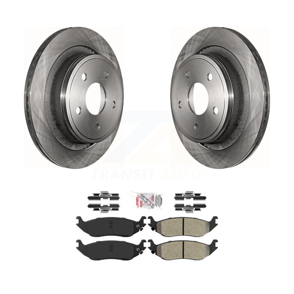 Kit de plaquettes de frein semi-métalliques pour Rotors de frein arrière, pour Ram 1500 Classic Dodge Durango Aspe
