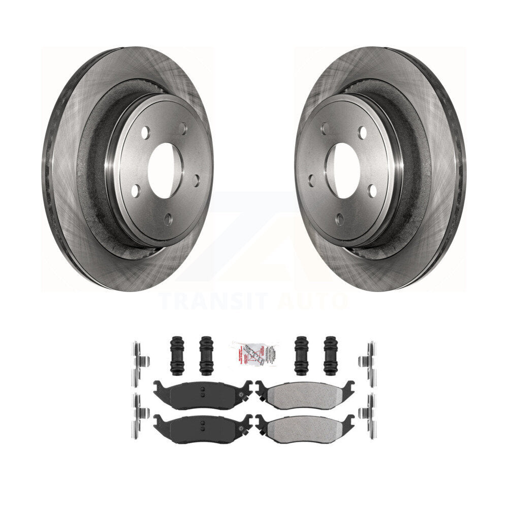 Kit de plaquettes de frein semi-métalliques pour Rotors de frein arrière, pour Ram 1500 Classic Dodge Durango Aspe