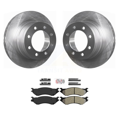 Kit de rotors de frein à disque arrière et plaquettes semi-métalliques pour Dodge Ram 1500 3500 2500