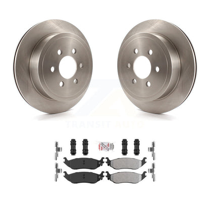 Kit de rotors de frein à disque arrière et de plaquettes semi-métalliques pour Dodge Durango 2003