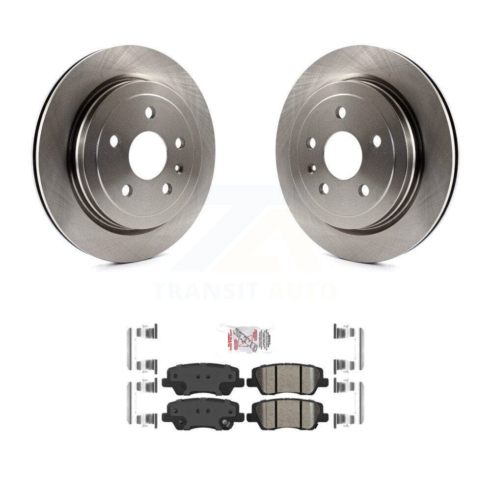 Kit de disques de frein à disque arrière et plaquettes en céramique pour Cadillac CTS K8A-101109