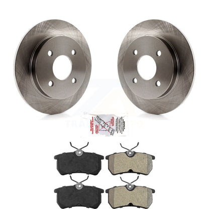 Kit de disques de frein à disque arrière et plaquettes semi-métalliques pour Ford Focus Fiesta