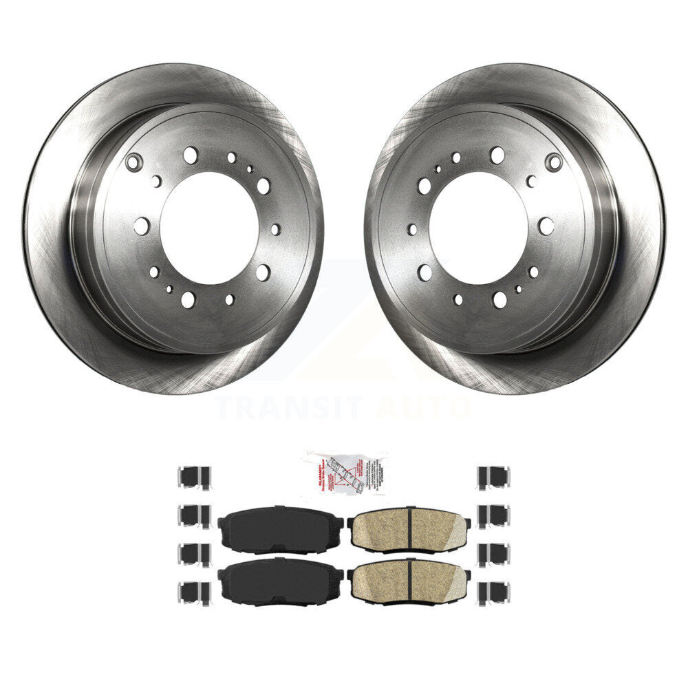 Kit de plaquettes en céramique pour Rotor de frein à disque arrière, pour Toyota Tundra Sequoia Lexus LX570 Lan