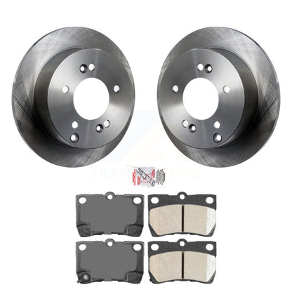 Kit de disques de frein à disque arrière et plaquettes en céramique pour Lexus IS250 K8A-101119