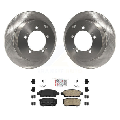 Kit de rotors de frein à disque arrière et plaquettes en céramique pour Mitsubishi Lancer Outlander