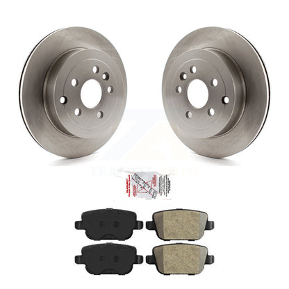 Kit de disques de frein à disque arrière et plaquettes semi-métalliques pour Land Rover LR2 2008-2011
