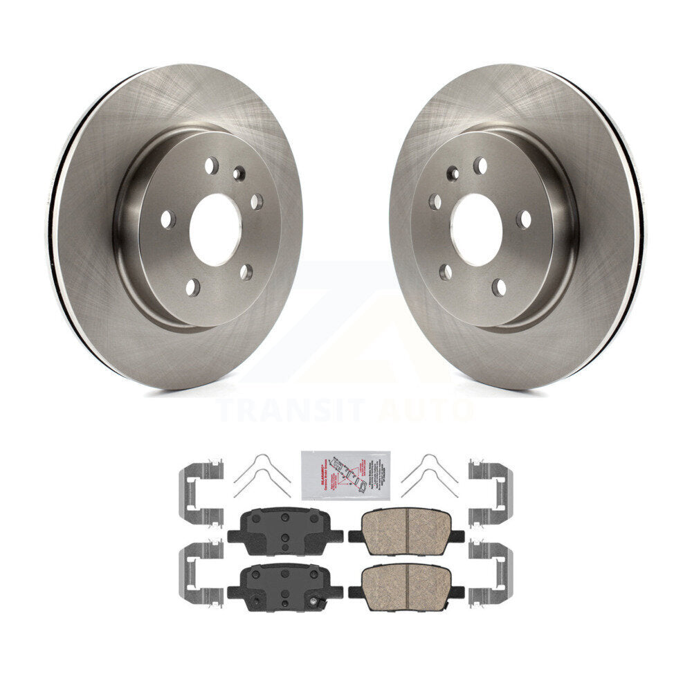 Kit de disques de frein à disque arrière et plaquettes en céramique, pour Chevrolet Camaro Cadillac CT6
