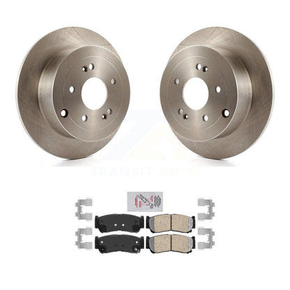 Kit de disques de frein à disque arrière et plaquettes en céramique pour Hyundai Santa Fe 2007-2009