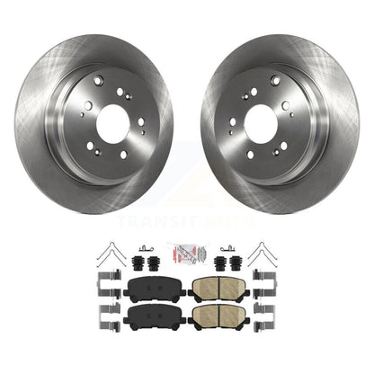 Rotors de frein à disque arrière et Kit de plaquettes en céramique pour Honda Odyssey Pilot Acura MDX ZD