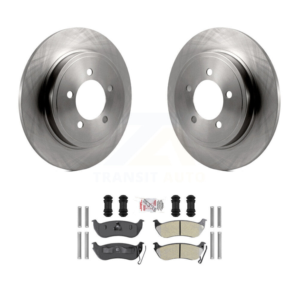 Kit de plaquettes semi-métalliques de Rotor de frein à disque arrière, pour Ford Explorer Sport Trac Mercur