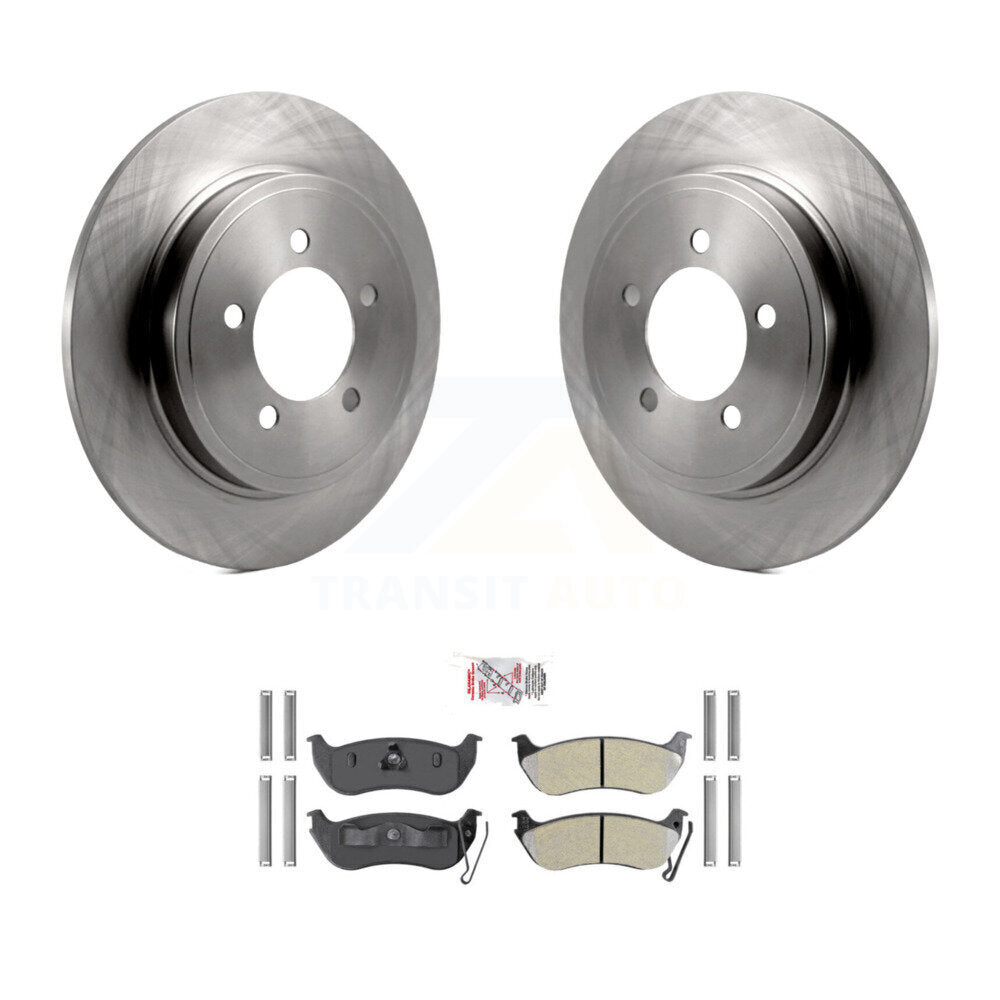 Kit de plaquettes semi-métalliques de Rotor de frein à disque arrière, pour Ford Explorer Sport Trac Mercur