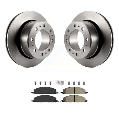 Kit de rotors de frein à disque arrière et plaquettes semi-métalliques pour Ram 3500 2500 1500 Dodge