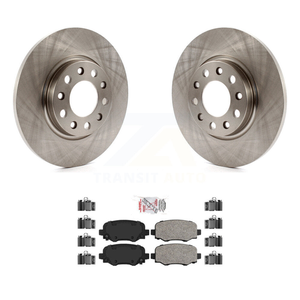 Kit de rotors de frein à disque arrière et plaquettes en céramique pour Jeep Cherokee Chrysler 200