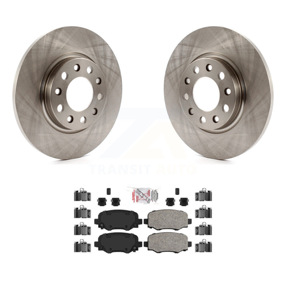 Kit de rotors de frein à disque arrière et plaquettes en céramique pour Jeep Cherokee Chrysler 200