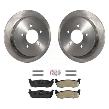 Kit de rotor de frein à disque arrière et de plaquettes semi-métalliques pour Ford F-150 Heritage Expeditio
