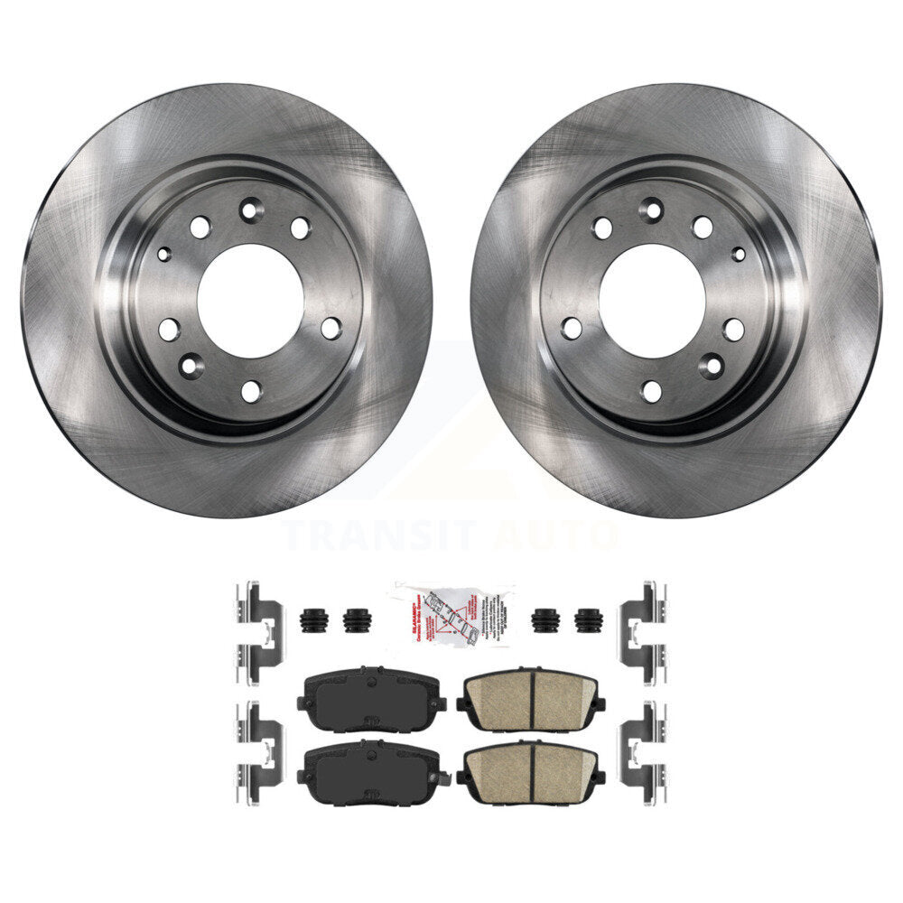 Kit de rotors de frein à disque arrière et plaquettes en céramique pour Mazda MX-5 Miata 2006-2015