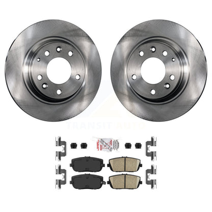 Kit de rotors de frein à disque arrière et plaquettes en céramique pour Mazda MX-5 Miata 2006-2015