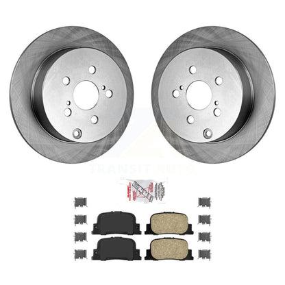 Kit de disques de frein à disque arrière et plaquettes en céramique pour Scion tC 2005-2010 K8A-101225