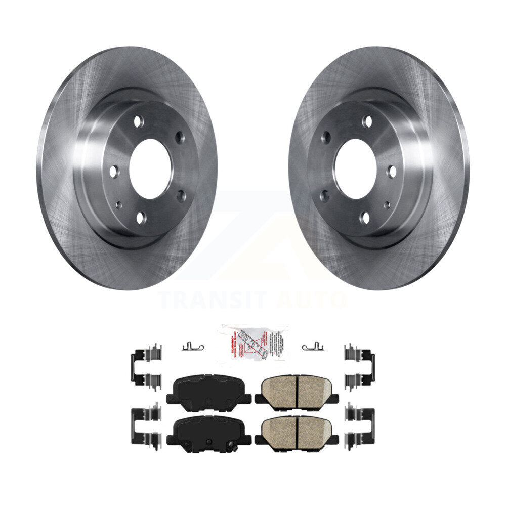 Kit de disques de frein à disque arrière et plaquettes en céramique pour Mazda 6 2014-2015 K8A-101235