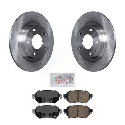Kit de disques de frein à disque arrière et plaquettes en céramique pour Mazda 6 2016-2021 K8A-101236