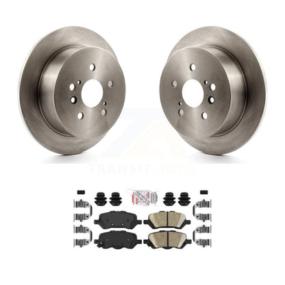 Kit de disques de frein à disque arrière et plaquettes en céramique pour Toyota Venza 2009-2016