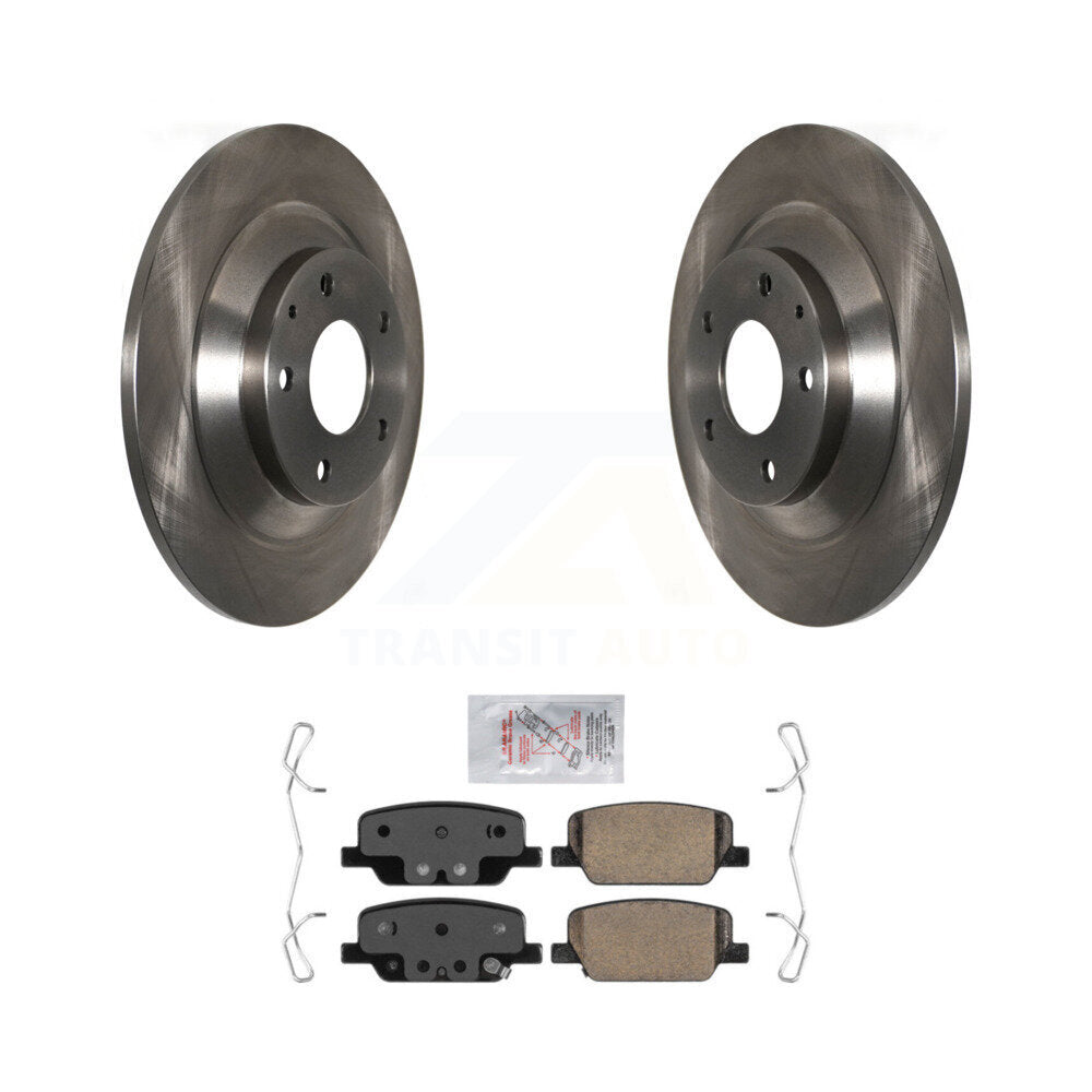 Kit de disques de frein à disque arrière et plaquettes en céramique pour Mazda CX-30 MX-30 EV K8A-101247