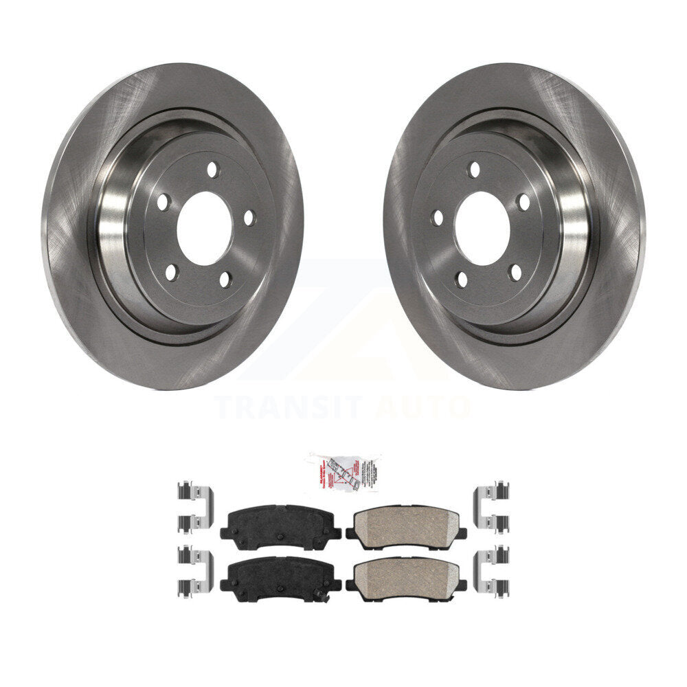 Kit de disques de frein à disque arrière et plaquettes en céramique pour Ford Mustang K8A-101254