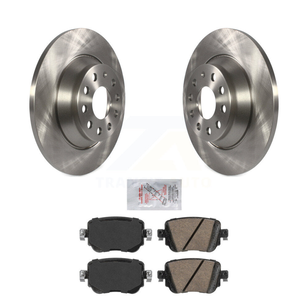Kit de disques de frein à disque arrière et plaquettes en céramique pour Audi Q3 Quattro 2016-2018