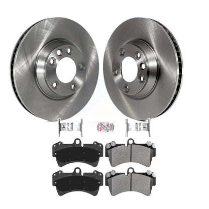 Kit de rotor de frein avant et de plaquettes semi-métalliques pour Audi Q7 Porsche Cayenne volkswagen