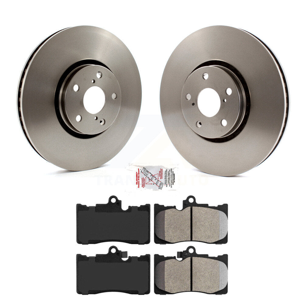 Kit de plaquettes semi-métalliques de Rotor de frein avant, pour Lexus IS350 IS300 GS350 GS450h GS43