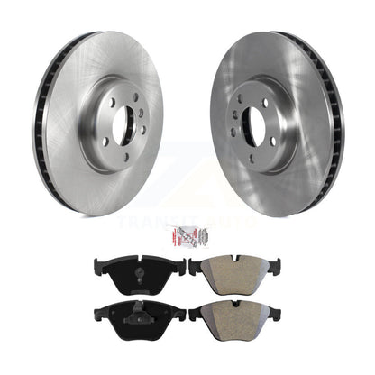 Kit de disques de frein à disque avant et plaquettes semi-métalliques pour BMW 535i 2011-2013