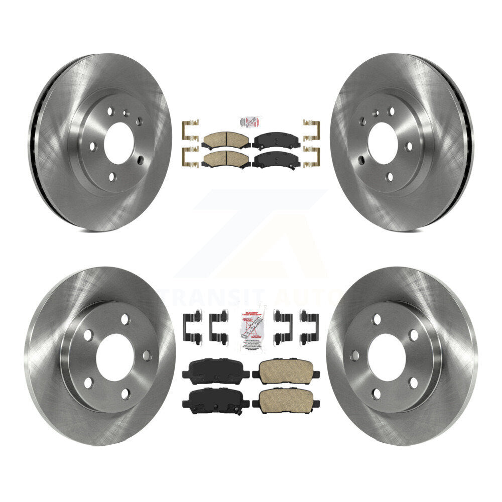Kit de plaquettes en céramique et de disques de frein avant et arrière, pour Chevrolet Impala Limited
