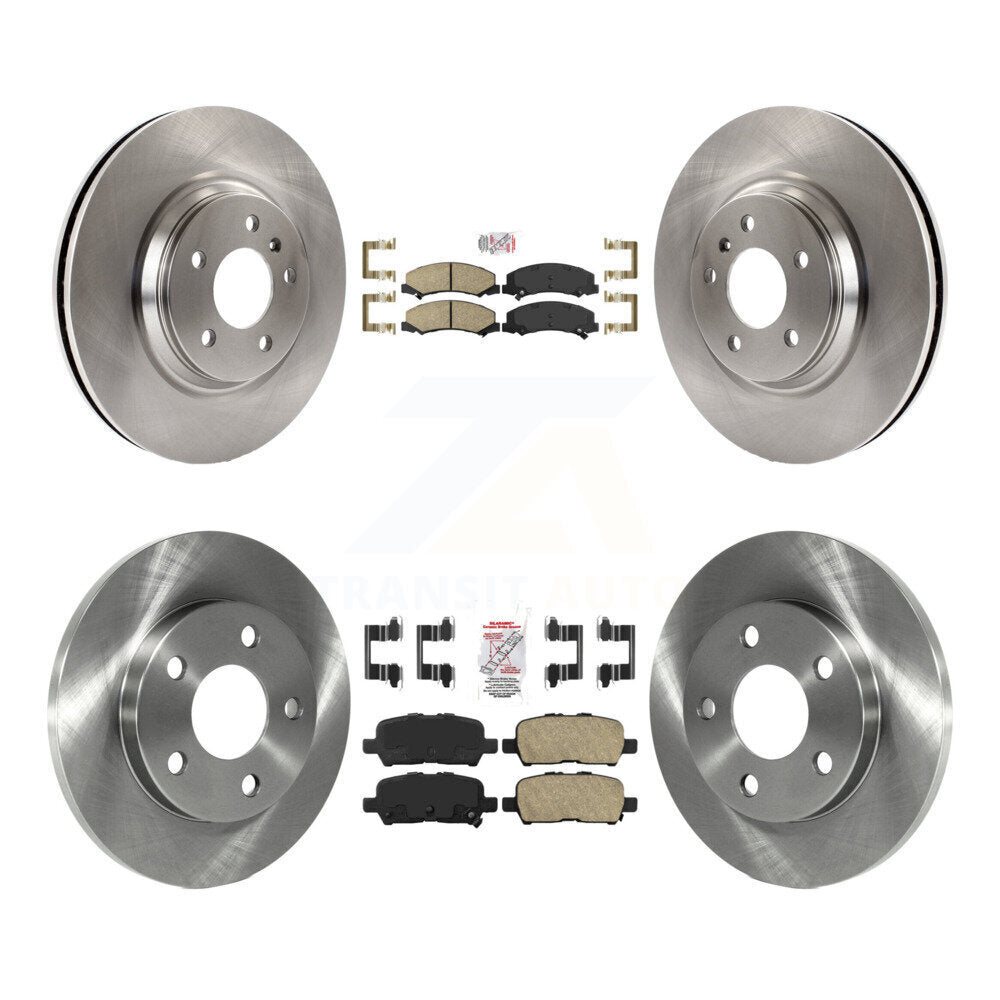 Kit de plaquettes en céramique et de disques de frein avant et arrière, pour Chevrolet Impala Limited