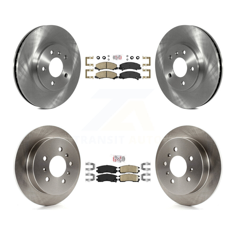 Kit de plaquettes en céramique et de Rotor de frein à disque, avant et arrière, pour Chevrolet Impala Monte Carl