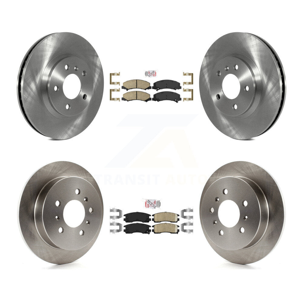 Kit de plaquettes en céramique et de Rotor de frein à disque, avant et arrière, pour Chevrolet Impala Monte Carl