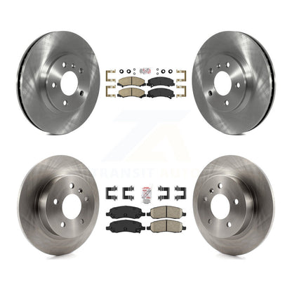 Kit de plaquettes en céramique et de rotors de frein à disque avant et arrière, pour Buick Lucerne K8A-101282