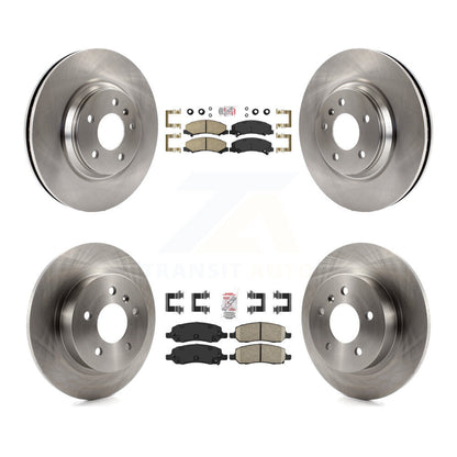 Kit de rotors de frein à plaquettes en céramique avant et arrière, pour Buick Lucerne Cadillac DT 2006 – 2011