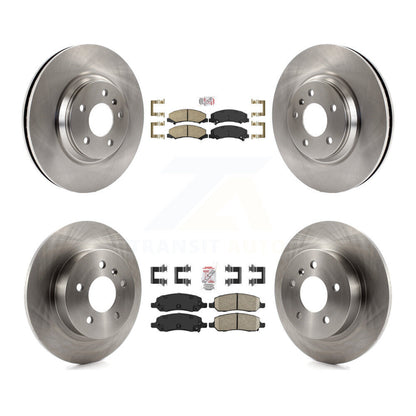 Kit de rotors de frein à plaquettes en céramique avant et arrière, pour Buick Lucerne Cadillac DT 2006 – 2011
