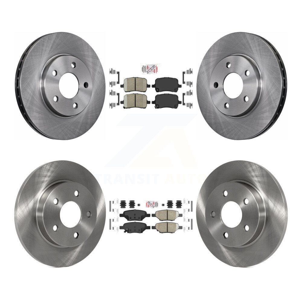 Kit de plaquettes en céramique et de Rotor de frein avant et arrière, pour frein arrière à tambour Chevrolet Malibu