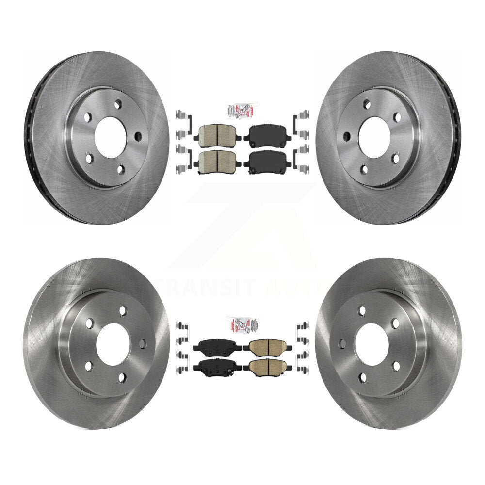 Kit de plaquettes en céramique et de Rotor de frein avant et arrière, pour frein arrière à tambour Chevrolet Malibu